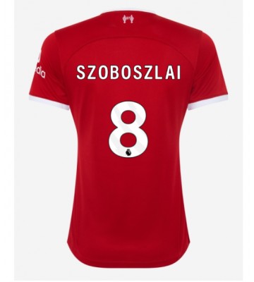 Liverpool Szoboszlai Dominik #8 Replika Hjemmebanetrøje Dame 2023-24 Kortærmet
